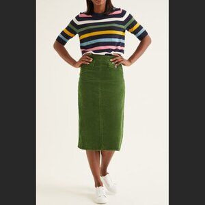 Natalie corduroy skirt
